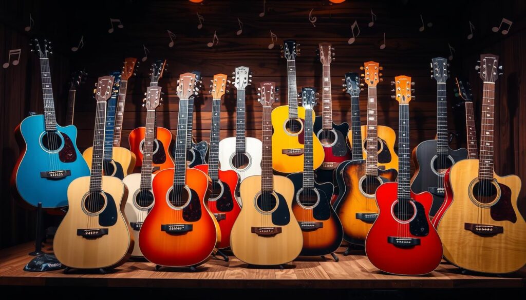 Acoustic and Electric Guitars Collection